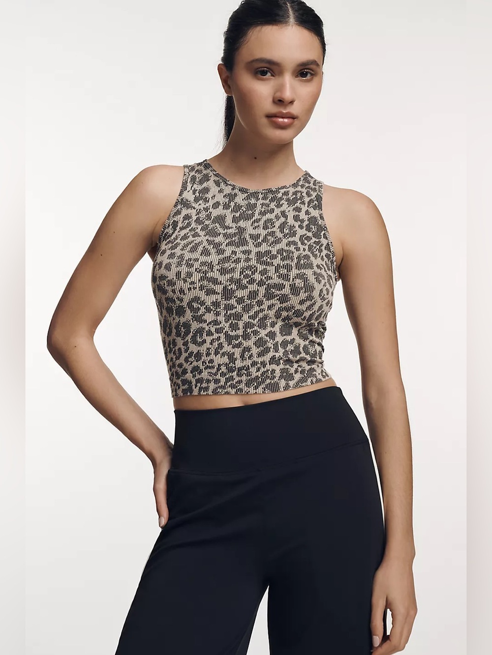 By Anthropologie Seamless Printed Tank Top
